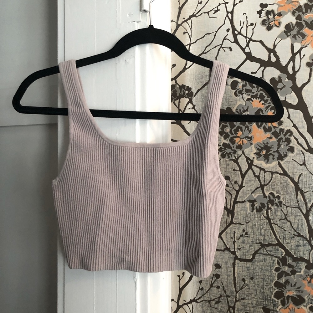 Aritzia Babaton Sculpt Knit Tank